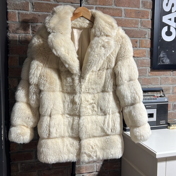St. Moritz Jackets & Blazers - VINTAGE | winter coat | St. Moritz by Sportowne synthetic fur coat